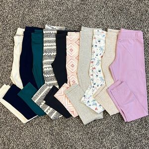 Girls Leggings 10/12